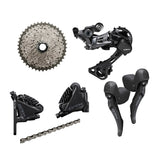 Shimano GRX RX600 Groupset with Disc Brakes w/o Crankset - Bikecomponents.ca