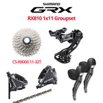 Shimano GRX RX810 Groupset with Disc Brakes w/o Crankset - Bikecomponents.ca