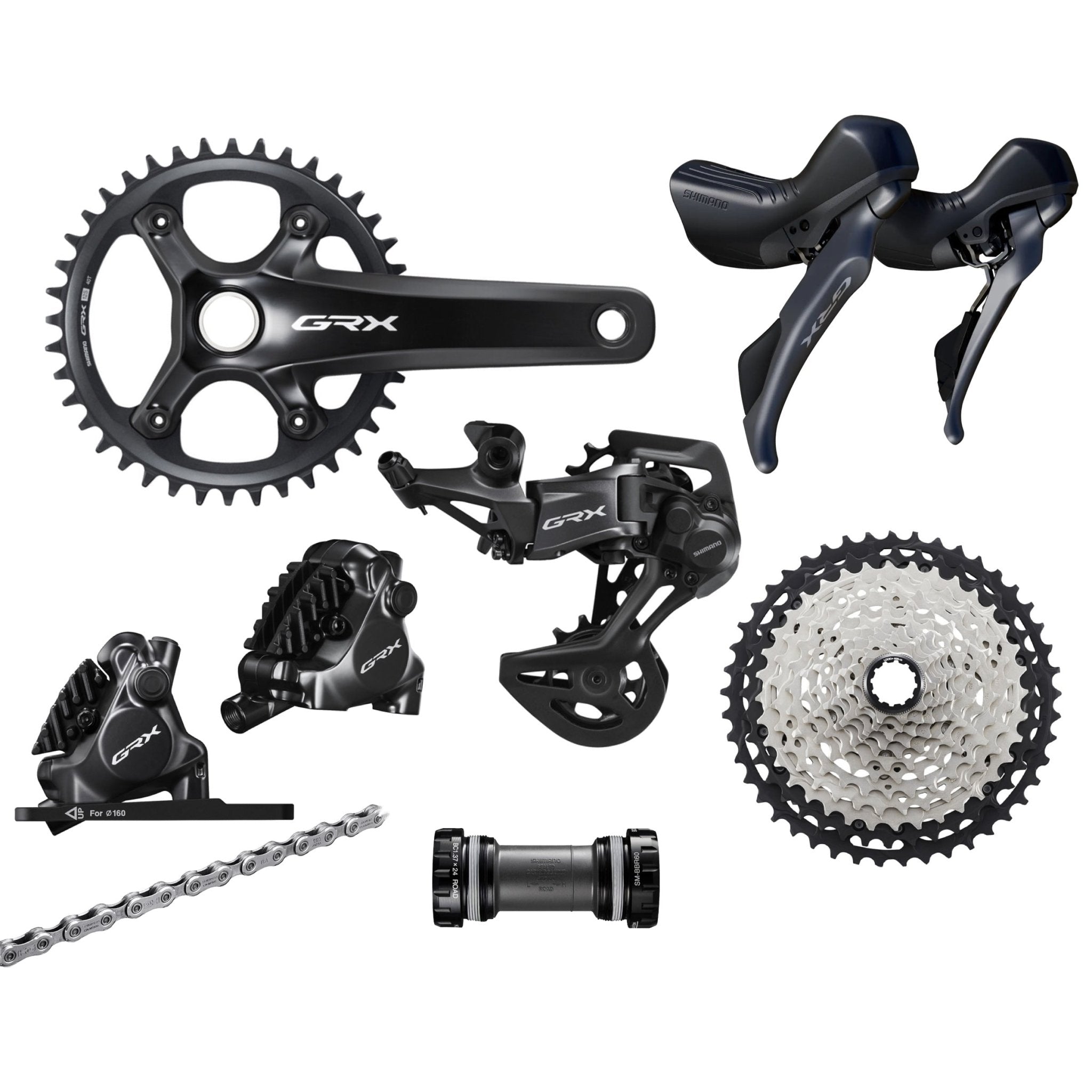 Shimano GRX RX820 Unbeatable Groupset, 1x12