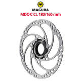 Magura MDR-C CL Center Lock Disc Brake Rotor - 160mm or 180mm - Bikecomponents.ca