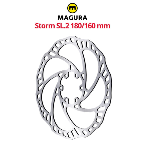 Magura Storm SL.2 6-Bolt Disc Brake Rotor - 160mm or 180mm - Bikecomponents.ca