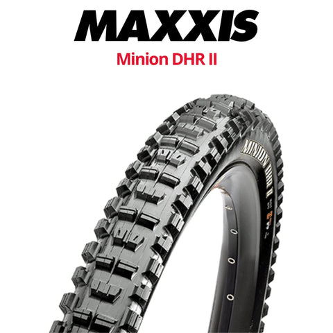 Maxxis Minion DHR II fietsband met vouwkraal 27,5x2,40 breed trail/MaxxGrip/EXO / Tubeless Ready, zwart Maxxis Minion DHR II fietsband met vouwkraal 27,5x2,40 breed trail/MaxxGrip/EXO / Tubeless Ready, zwart