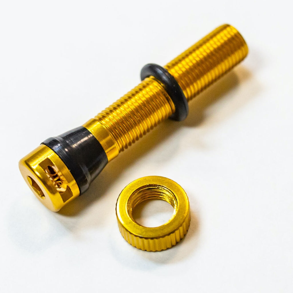 Selection P2R Valve de pneu tubeless presta switch colori noir 40mm 4 Selection P2R Valve de pneu tubeless presta switch colori noir 40mm 4