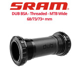 SRAM DUB BSA Bottom Bracket - Threaded - MTB Wide - 68/73/73+mm shell width