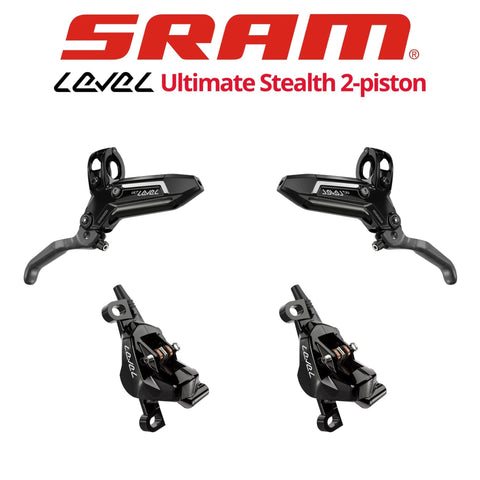 SRAM Level Ultimate Stealth 2-Piston Disc Brakes - DB-LVL-ULT2-C1