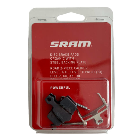 SRAM Level Stealth 2P, Level, Red/Force/Rival AXS, Elixir 2-Piston Organic pads (00.5315.035.031)