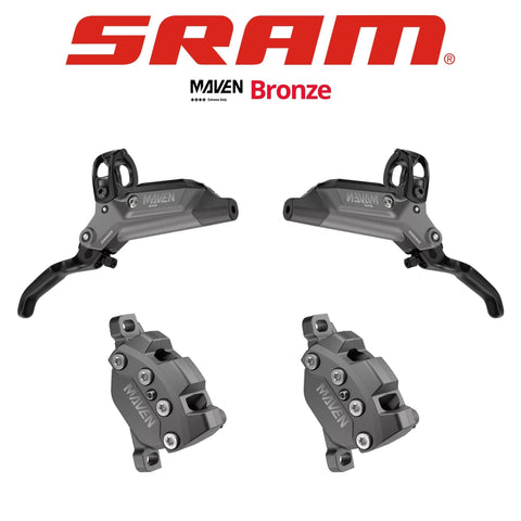 SRAM Maven Bronze 4-Piston Disc Brakes - DB-MVN-BRZ-A1