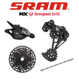 SRAM NX Eagle Groupset, 1x12, w/o crankset - HG 9/10/11s Freehub Compatible