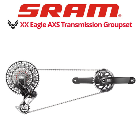 SRAM XX Eagle Transmission Groupset, 1x12, with crankset - Bikecomponents.ca