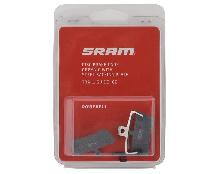 SRAM Level Stealth, G2, Guide & Trail 4-Piston Organic pads (00.5318.003.006)