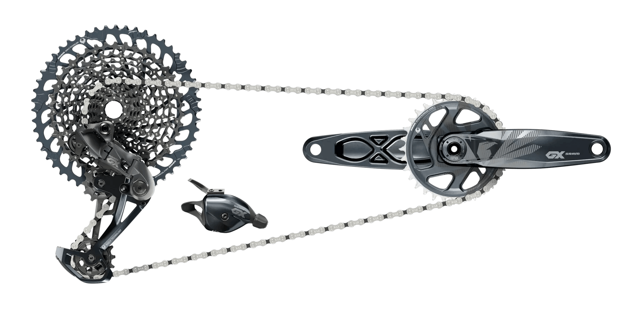 SRAM GX Eagle Groupset, 1x12, with crankset