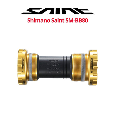 Shimano Saint SM-BB80 Bottom Bracket – Threaded - HOLLOWTECH II - 68/73 mm shell width - Bikecomponents.ca