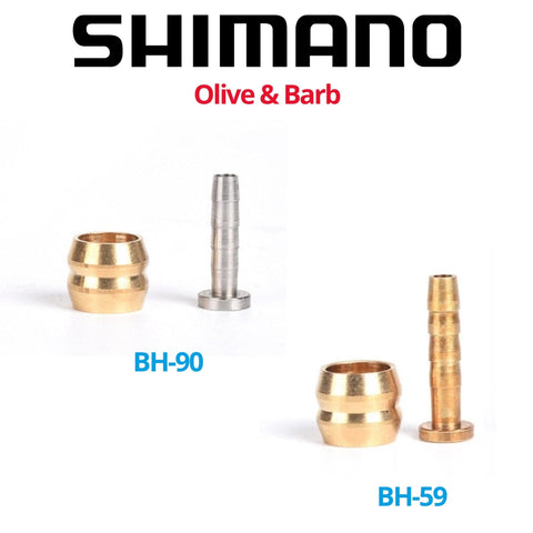 Shimano Olive & Barb (connecting insert) - 1 set - Bikecomponents.ca