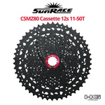 SunRace CSMZ80 12-speed Cassette - HG 9/10/11-speed freehub compatible