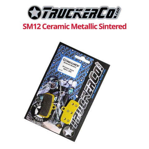 TruckerCo SM12 (Shimano 4-piston Deore, SLX, XT, XTR) Ceramic Metallic Sintered pads - Bikecomponents.ca