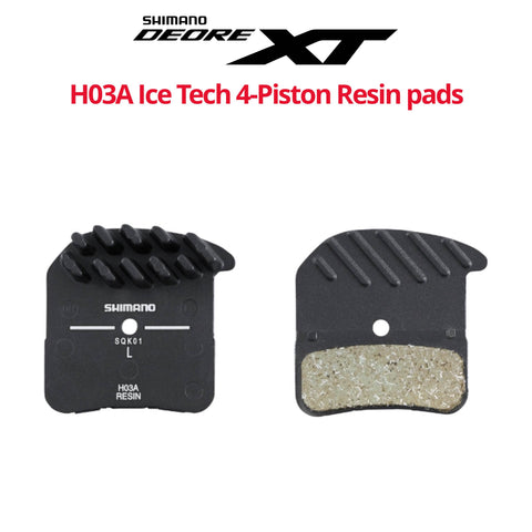 Shimano H03A 4-Piston Ice Technologies Resin pads (Y1XM98020) - Bikecomponents.ca