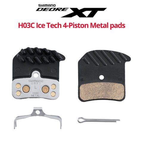 Shimano H03C 4-Piston Ice Technologies Metal pads (Y8VT98020)