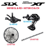 Shimano Deore XT M8100 / SLX M7100 Groupset, 1x12, W/O crankset - Bikecomponents.ca
