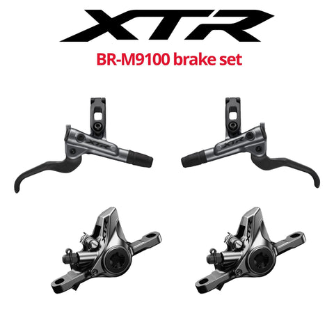 Shimano XTR BR-M9100 2-Piston Disc Brake Set, front & rear - Bikecomponents.ca