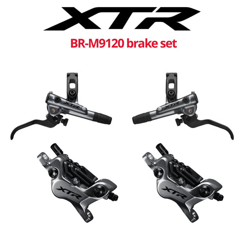 Shimano XTR BR-M9120 4-Piston Disc Brake Set, front & rear - Bikecomponents.ca