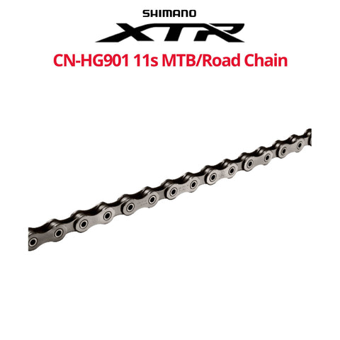 Shimano XTR/Dura-Ace CN-HG901 11-speed - HYPERGLIDE - SIL-TECH - Chain - Bikecomponents.ca