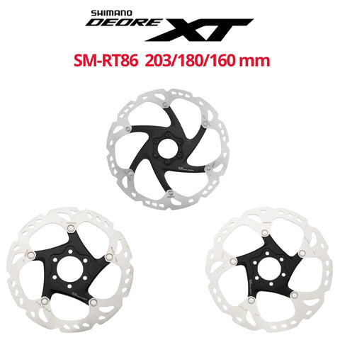 Shimano XT SM-RT86 6-Bolt Disc Brake Rotor - 160mm, 180mm or 203mm - Bikecomponents.ca