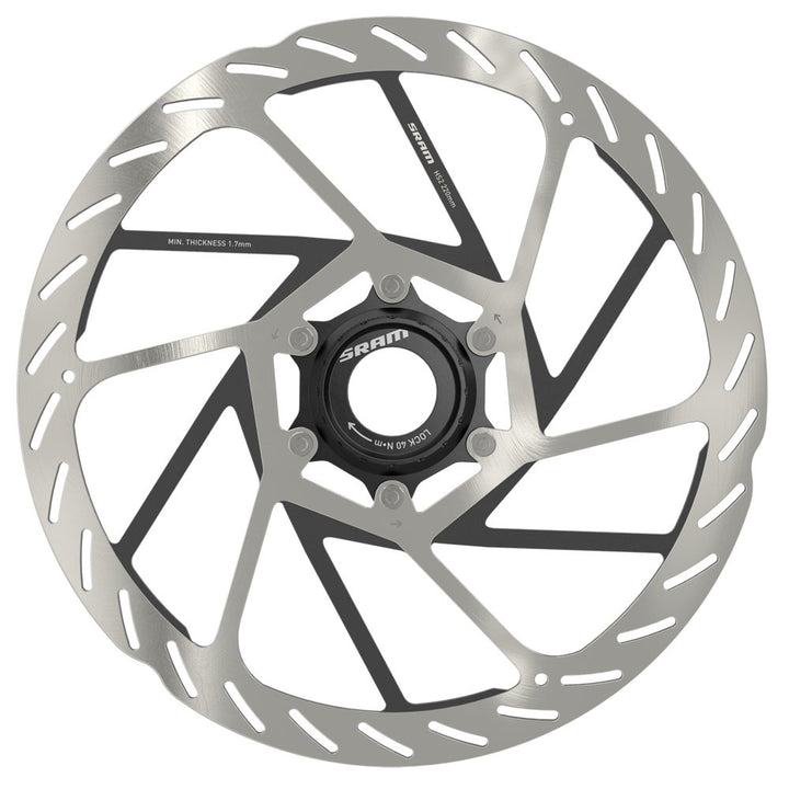 SRAM HS2 Center Lock Disc Brake Rotor - 160mm, 180mm, 200mm or 220mm - Bikecomponents.ca